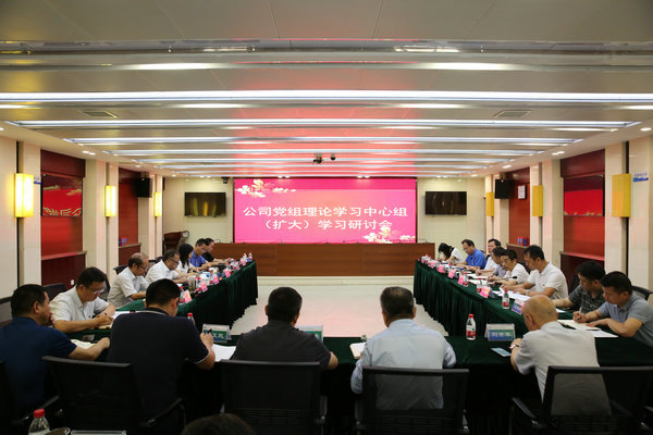 南宫NG28公司党组理论学习中心组开展主题教育第五次集中学习研讨